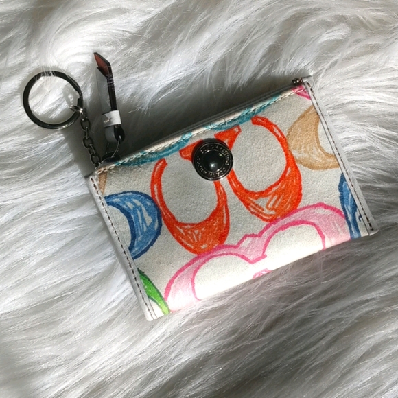 Coach Accessories - Coach waterspash Keychain/ Cardholder